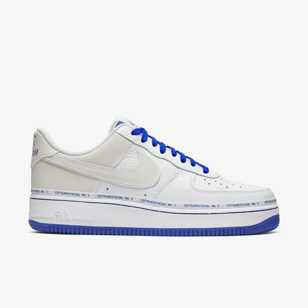 Nike air force store blaue sohle